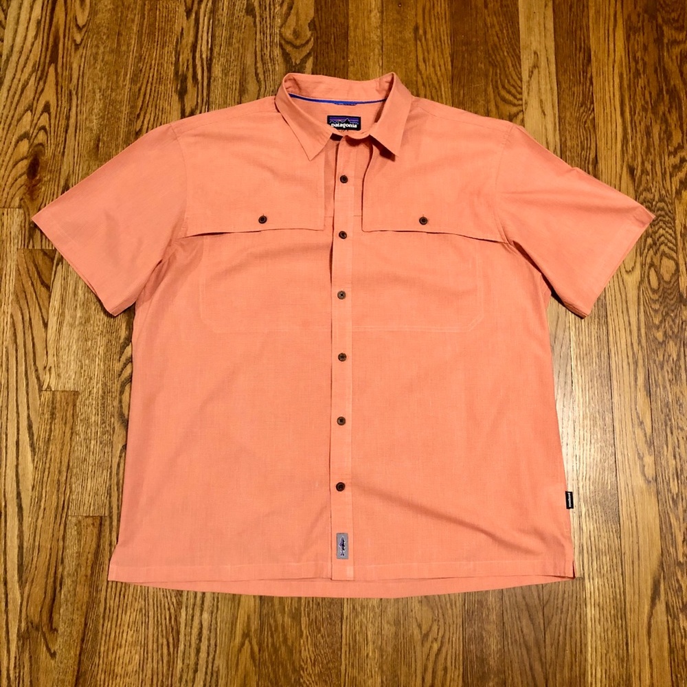 Patagonia button down shirt short sleeve